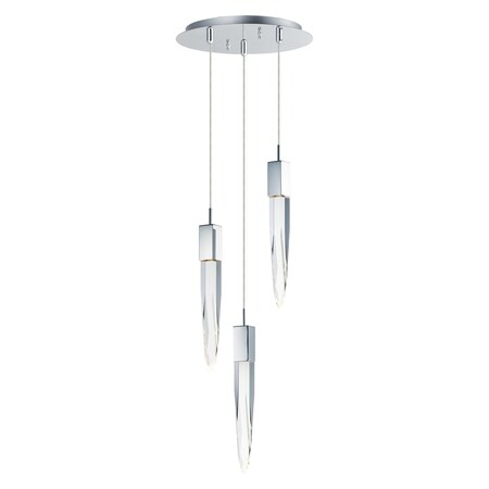 Et2 Quartz Led 3-Light Pendant E31243-20PC